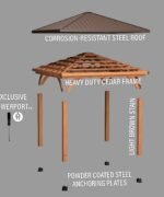 12x12 Barrington Gazebo - Image 12