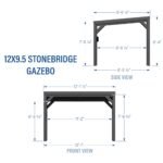 12x9.5 Stonebridge Gazebo - Image 2