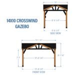 14x10 Crosswind Gazebo - Image 2