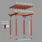 10x10 Beaumont Pergola - Image 25
