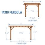 14x10 Beaumont Pergola - Image 2