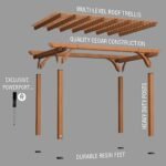 14x10 Beaumont Pergola - Image 10