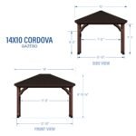 14x10 Cordova-Dark Brown - Image 3