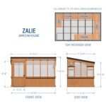 12x7 Zalie Greenhouse - Image 2