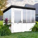 9x6 Willow Greenhouse -    Pre-Stained & Sealed White
