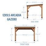 12x9.5 Arcadia Gazebo - Image 2