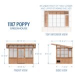 11x7 Poppy Greenhouse - Image 2