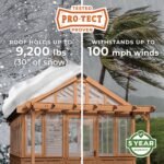 13x11 Bellerose XL Greenhouse - Image 3