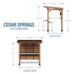 Cedar Springs Outdoor Bar - Image 2