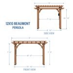 12x10 Beaumont Pergola - Image 2