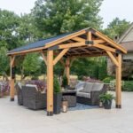 14x12 Peak Roof Gazebo