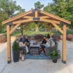 14x12 Peak Roof Gazebo - Image 8