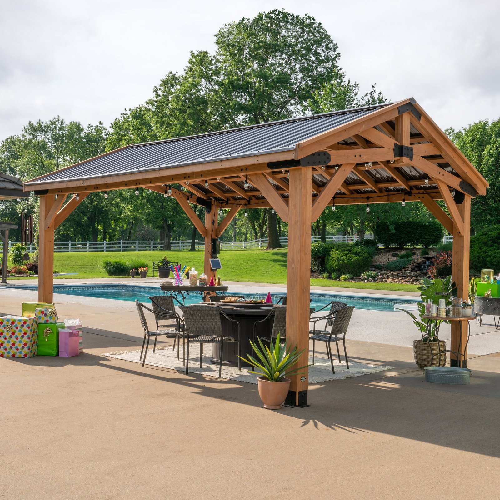 ekkhfwepdnxgpvigygf8 16x12 Norwood Gazebo - Image 1