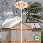 14.5x12 Savannah Greenhouse - Image 3