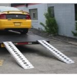 HD Ramps 10' L x 16" W Aluminum Hook End Car Trailer Ramps 5,000 lb. Per Axle Capacity - Image 2