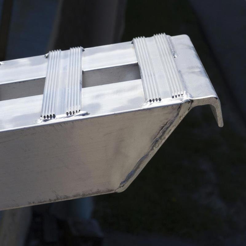 HD Ramps 10' L x 16" W Hook End Heavy Equipment Ramps - 10,000-lb per Axle Capacity - Image 2