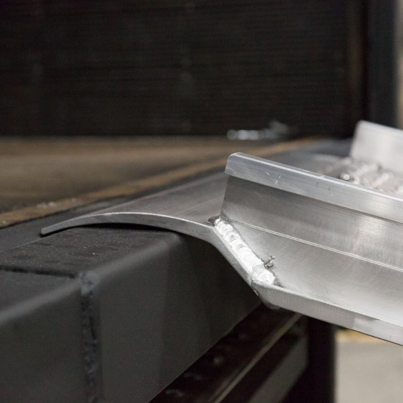 HD Ramps 10' x 26" Plate End Aluminum Punch Plate Walk Ramp 1,750 lbs Capacity - Image 5