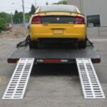 HD Ramps 12' L x 16" W Aluminum Hook End Car Trailer Ramps 5,000 lb. Per Axle Capacity - Image 2