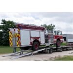 HD Ramps 16' L x 20" W 4 Bunk Load Leveler / 4 Ramp System for 20" H Step Deck Trailers - 23,500 lb. Capacity - Image 9