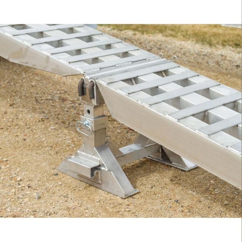 HD Ramps 16' L x 20" W 4 Bunk Load Leveler / 4 Ramp System for 20" H Step Deck Trailers - 23,500 lb. Capacity - Image 10