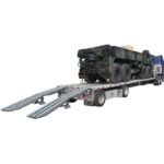 HD Ramps 16’ L x 20" W 4 Bunk Load Leveler / 4 Ramp System for 26" H Step Deck Trailers - 23,500 lb. Capacity - Image 5