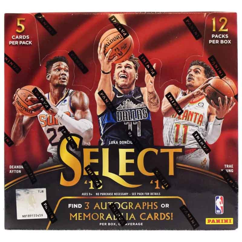 2018_19PaniniSelectBasketballHobbyBoxCover 2018/19 Panini Select Basketball Hobby Box - Image 1