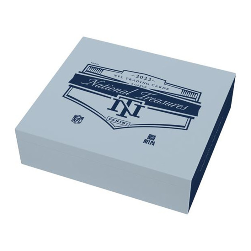 2022PaniniNationalTreasuresFootballHobbyBox_f7f95896-364e-4aaf-aa62-6d7175cd4e39 2022 Panini National Treasures Football Hobby 4 Box Case - Image 1