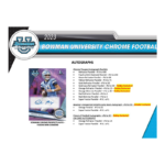 2023 Bowman University Chrome Football Hobby Box - Image 5