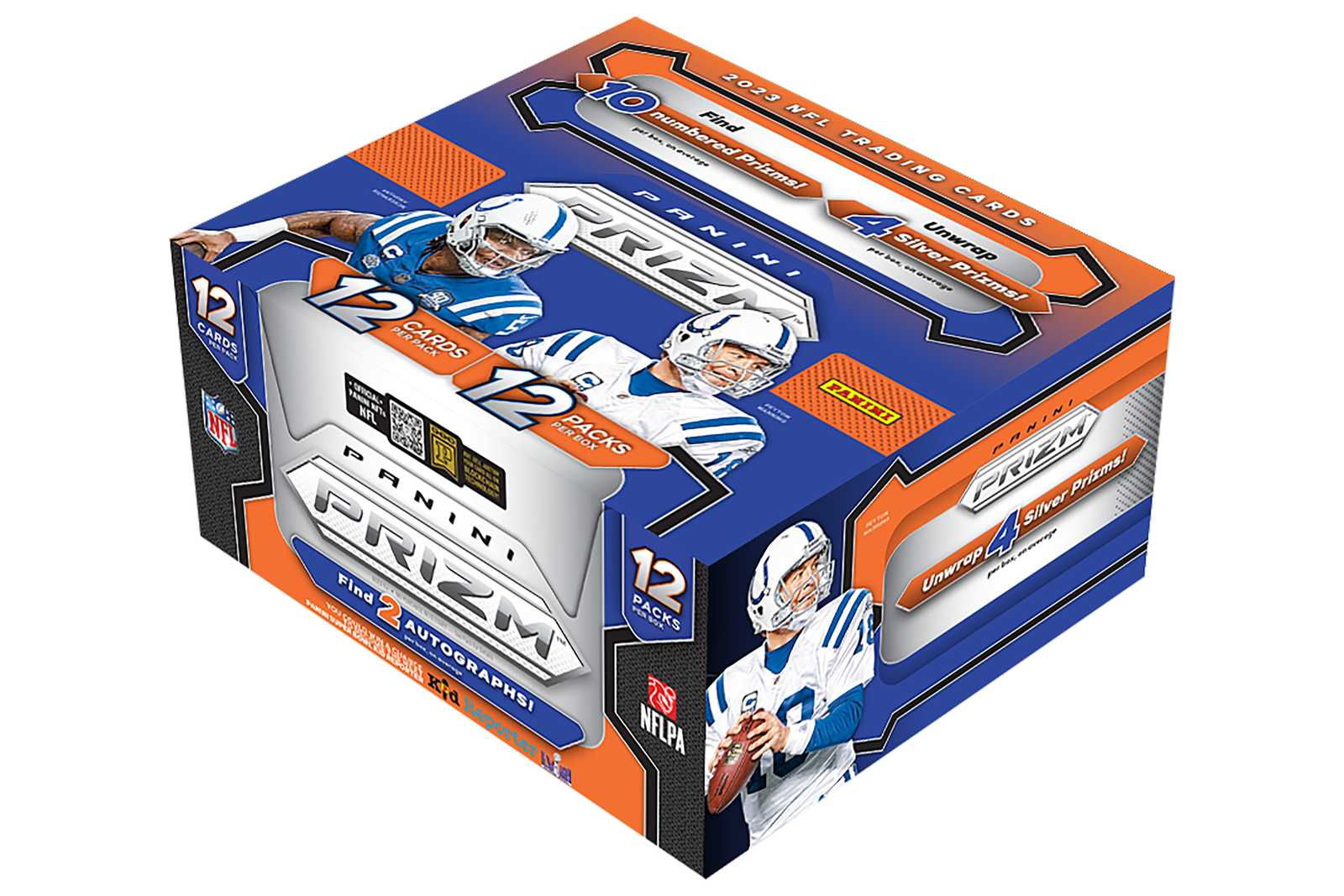 2023PaniniPrizmFootballHobbyBox_31e7fd12-da33-4650-90c8-11d000b1119c 2023 Panini Prizm Football Hobby 12 Box Case - Image 1