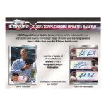 2023 Topps Chrome Update Series Baseball Hobby Box - Image 2