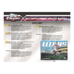 2023 Topps Chrome Update Series Baseball Hobby Box - Image 4