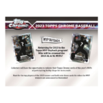 2023 Topps Chrome Baseball Jumbo 8 Box Case - Image 4