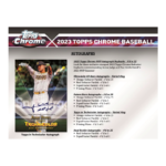2023 Topps Chrome Baseball Jumbo Box - Image 8