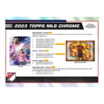 2023 Topps Chrome MLS Soccer Hobby Box - Image 5