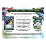 2023 Topps Cosmic Chrome Baseball Hobby 12 Box Case - Image 2