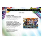 2023 Topps Cosmic Chrome Baseball Hobby 12 Box Case - Image 5