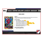 2023 Topps MLS Soccer Hobby Box - Image 3