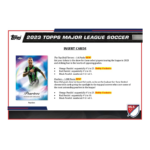 2023 Topps MLS Soccer Hobby Box - Image 5