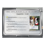 2023 Topps Museum Collection Baseball Hobby 12 Box Case - Image 5