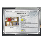 2023 Topps Museum Collection Baseball Hobby 12 Box Case - Image 9