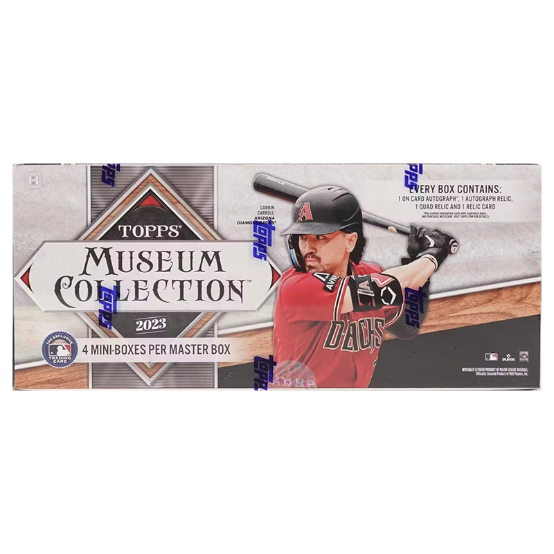 2023ToppsMuseumCollectionBaseballHobbyBox_e5fff990-9137-46c0-b17a-9c86bd486881 2023 Topps Museum Collection Baseball Hobby 12 Box Case - Image 1