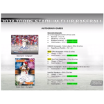 2023 Topps Stadium Club Baseball Hobby Compact Box - Image 6