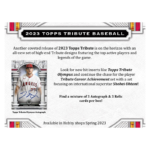 2023 Topps Tribute Baseball Hobby Box - Image 2