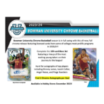 2023/24 Bowman University Chrome Basketball Hobby Box - Image 2