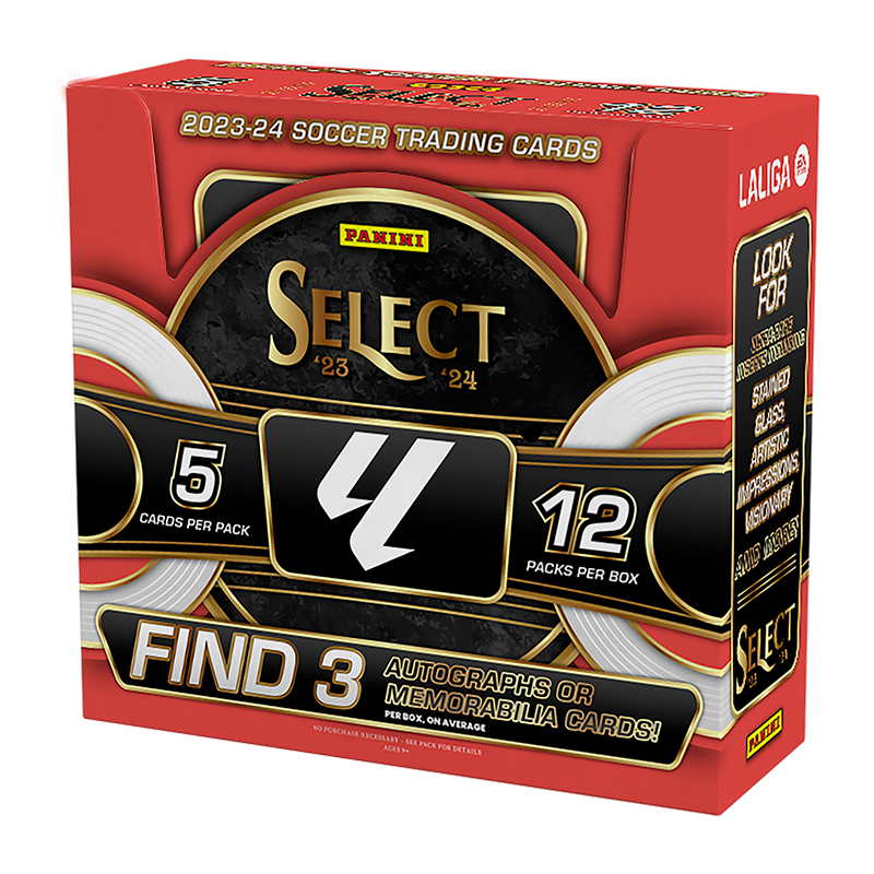 2023_24PaniniSelectLaLigaSoccerHobbyBox 2023/24 Panini Select La Liga Soccer Hobby Box - Image 1
