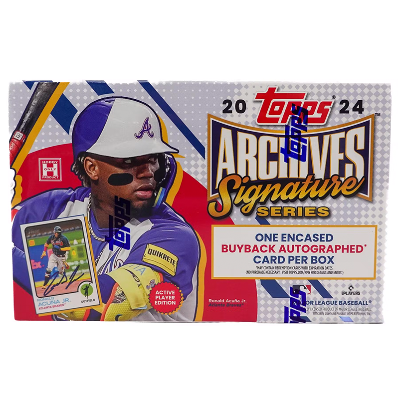 2024ToppsArchivesSignatureSeriesActivePlayerEditionBox-1 2024 Topps Archives Signature Series Active Player Edition Box - Image 1