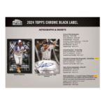 2024 Topps Chrome Black Baseball Hobby 12 Box Case - Image 4