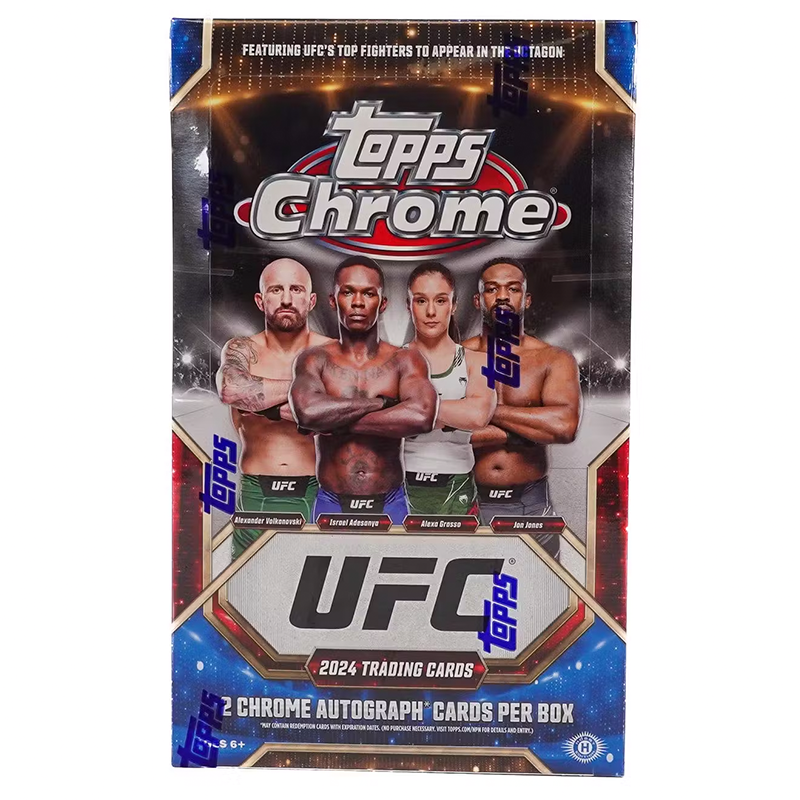 2024ToppsChromeUFCHobbyBox_c3f846ac-f0be-4aa6-8e3f-27108bd7a7f9 2024 Topps Chrome UFC Hobby Box - Image 1