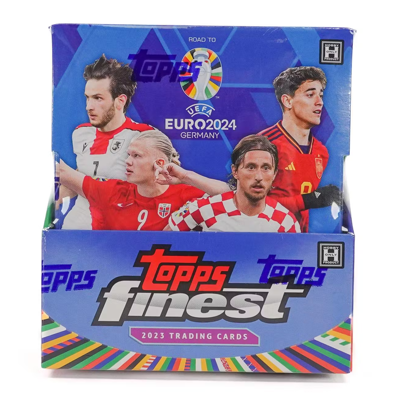 2024ToppsFinestRoadtoUEFAEuroSoccer 2024 Topps Finest Road to UEFA Euro Soccer Hobby Box - Image 1