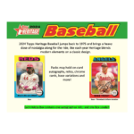 2024 Topps Heritage Baseball Hobby Box - Image 2